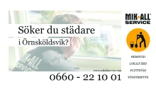 Städare i Örnsköldsvik, MIK ALL Service AB. Hemstäd lokalvård, flyttstäd, fönsterputs